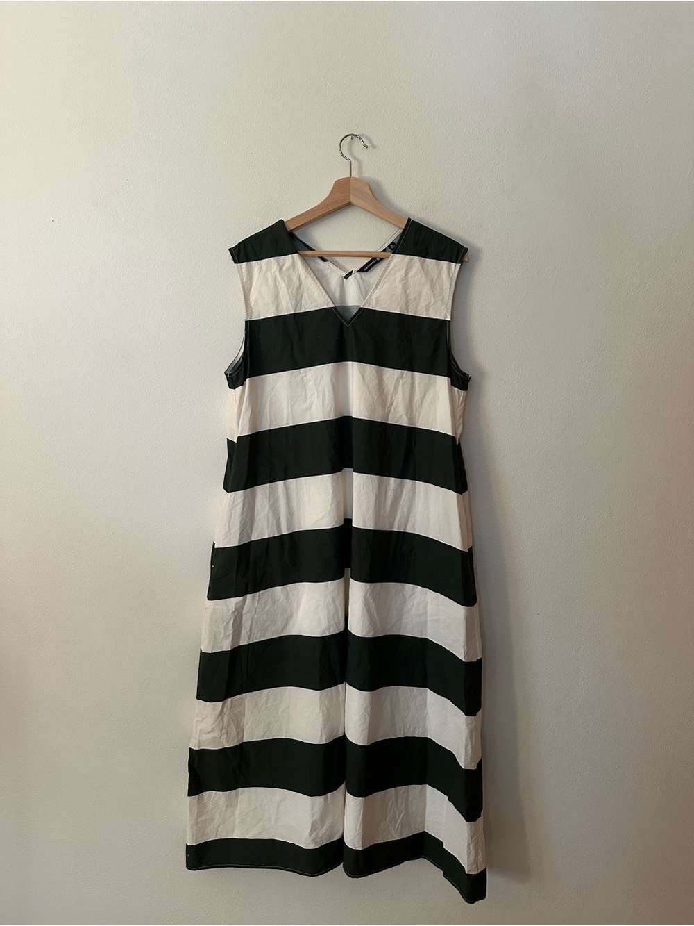 Marimekko Uniqlo striped cotton dress